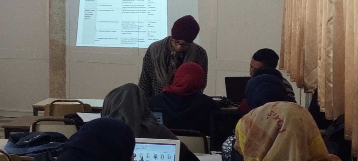 In the class